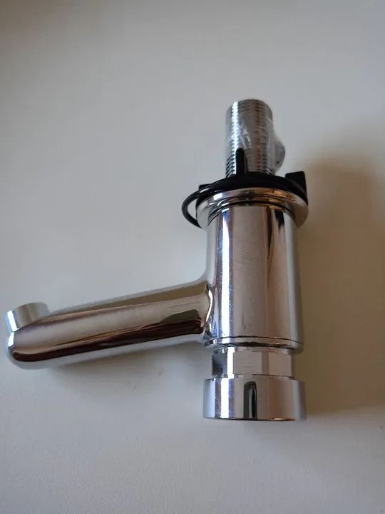 Torneira de Banheiro Cromada com temporizador  - Foto 2