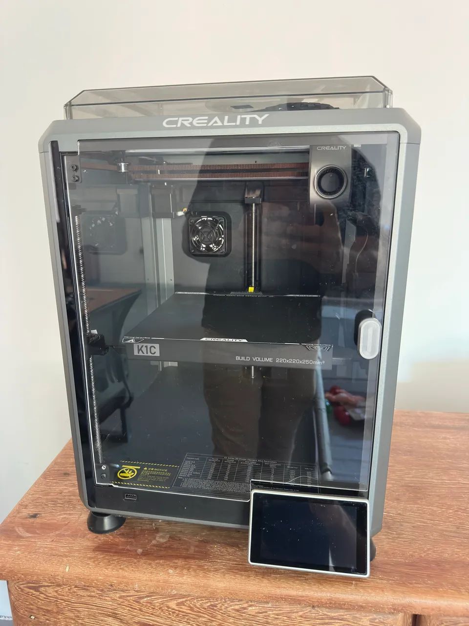 Impressora 3D Creality K1C (imprime fibra de carbono) - Foto 3