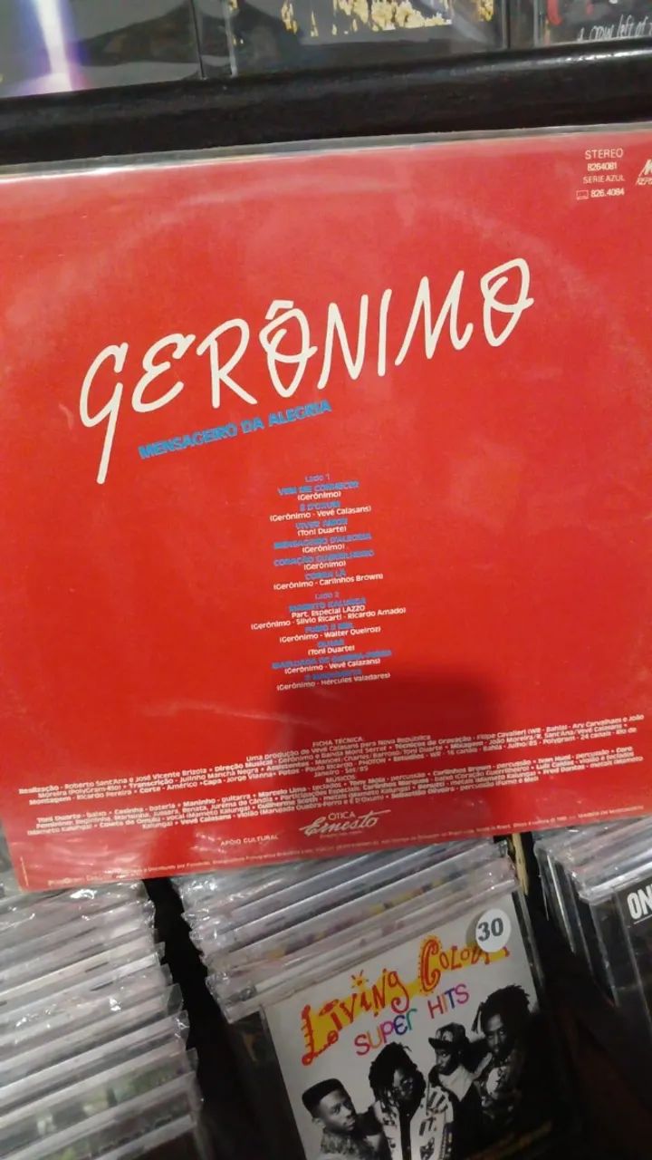 LP GERONIMO - MENSAGEIRO DA ALEGRIA - 150 - Foto 2