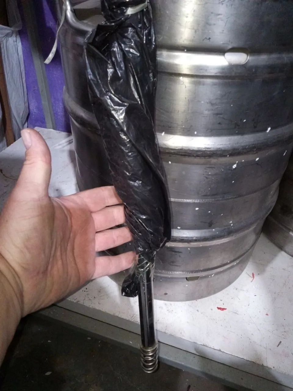 Barril de inox chopp  - Foto 2