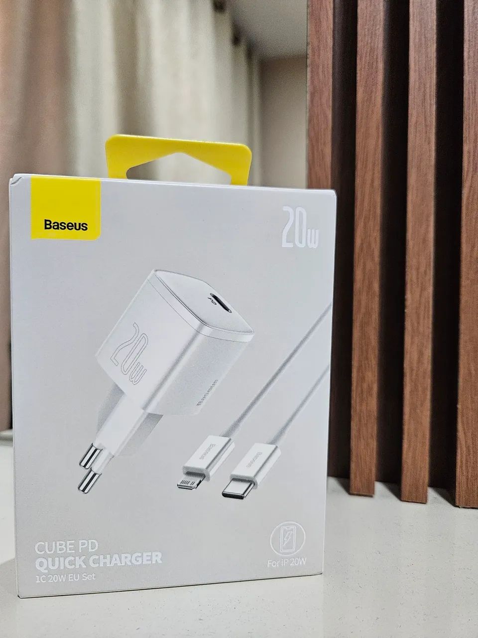 Carregador Baseus Turbo 20w P/ Iphone 