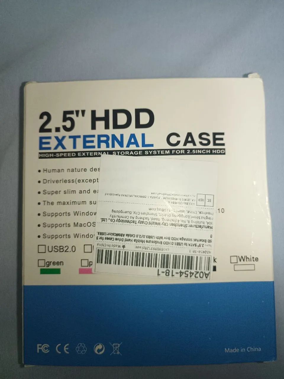 Case HD externo 3.0 de Velocidade HD e ssd - Foto 2
