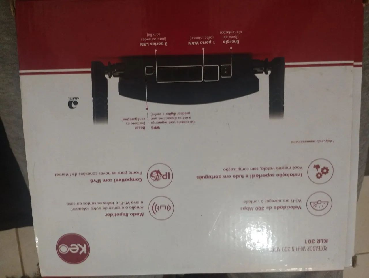 Roteador keo 300MBPS - Foto 2