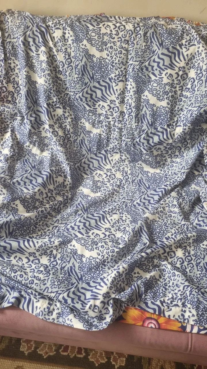 Kaftan indiana estampada floral T único  - Foto 2