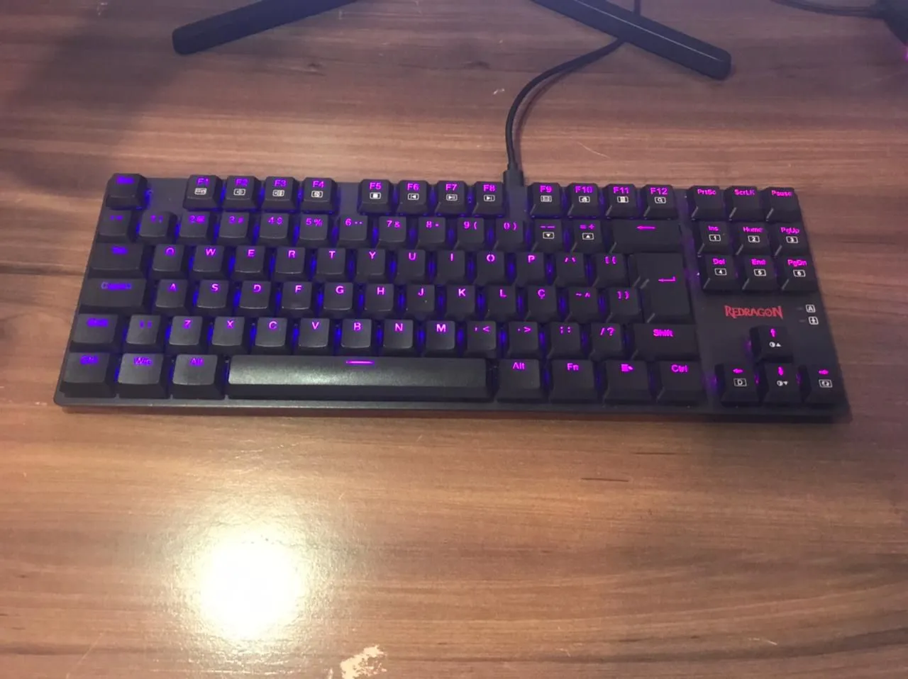 Teclado Mecânico Redragon (sem nenhuma tecla faltando)
