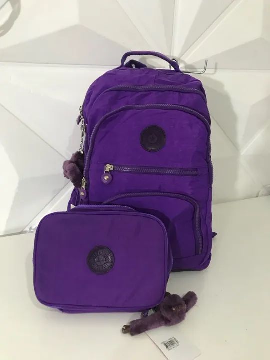 Kit Mochila Grande Kipling + Estojo Grande - Foto 5
