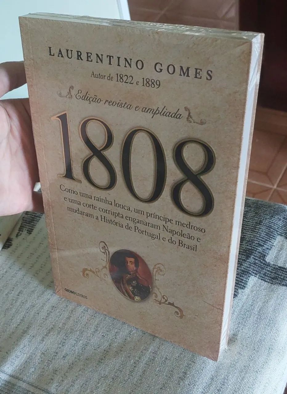 Livro 1808 - Laurentino Gomes | NOVO e LACRADO