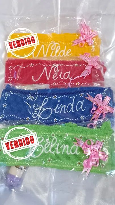 Toalhas de mão em diversas cores - Masculino e Feminino