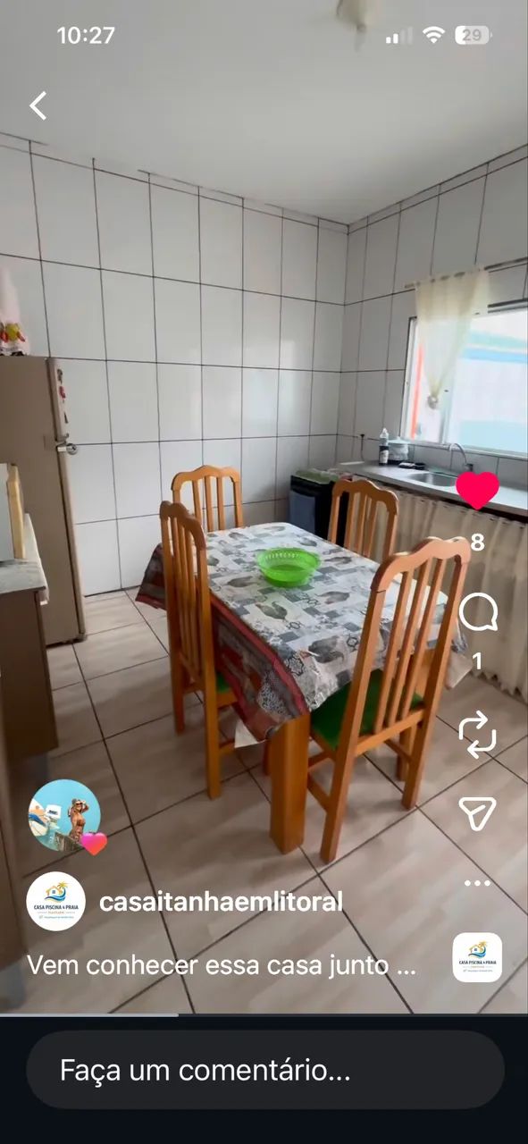 CASA PARA TEMPORADA COM PISCINA - Foto 5