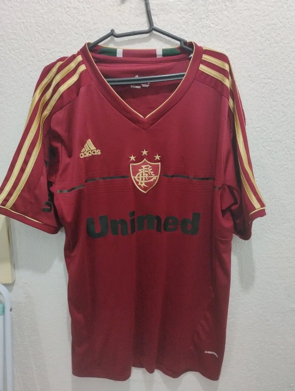 Camisa Fluminense 2012 masculina Adidas - Unimed