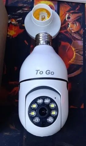 Camera Lampada WiFi Mini Speed Dome, entregamos - Foto 5