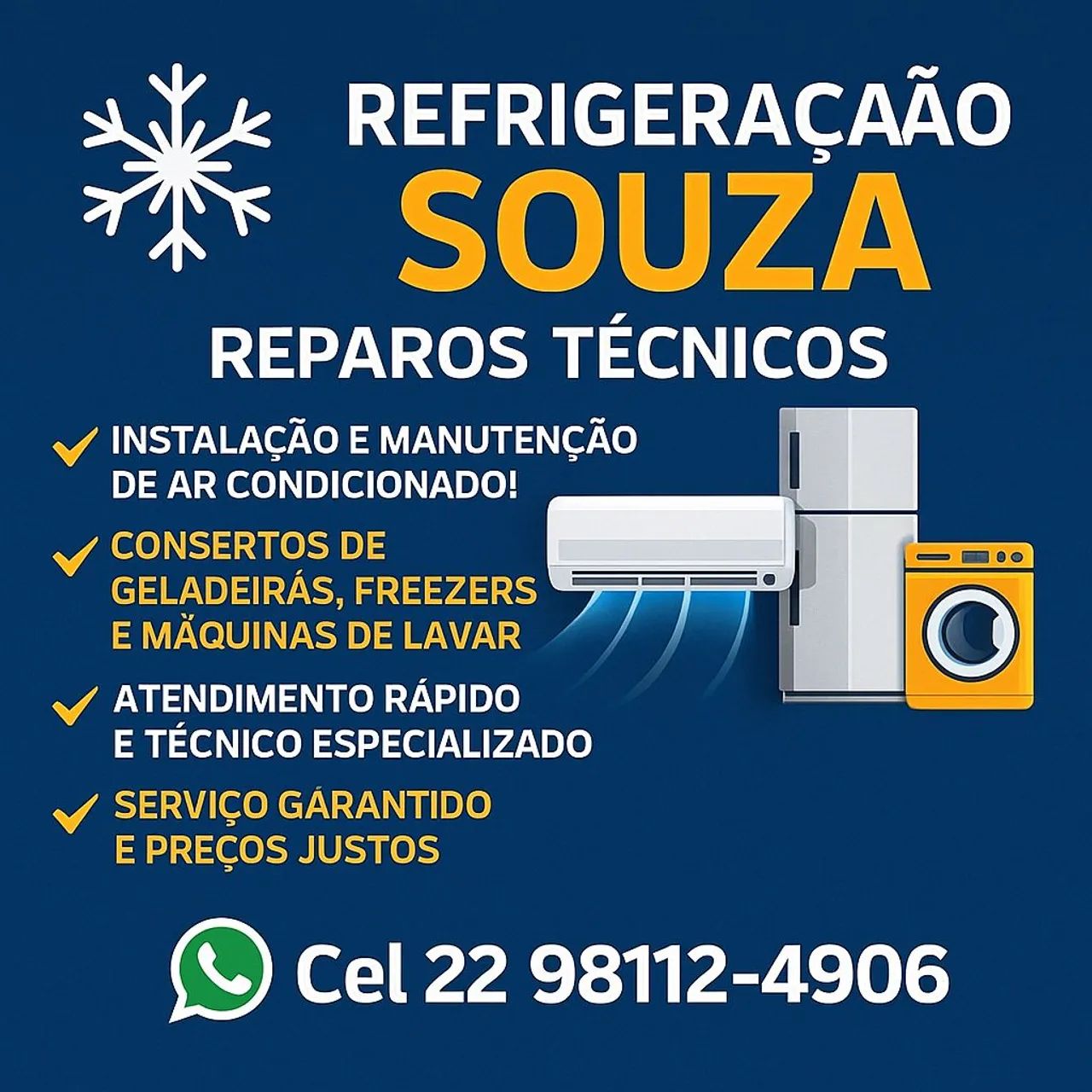 Serviço Refrigeração em geral 