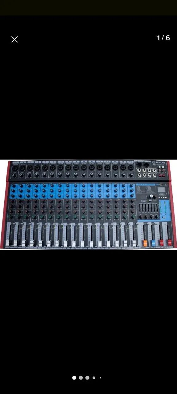 Sound Voice 16-Channel Audio Mixer