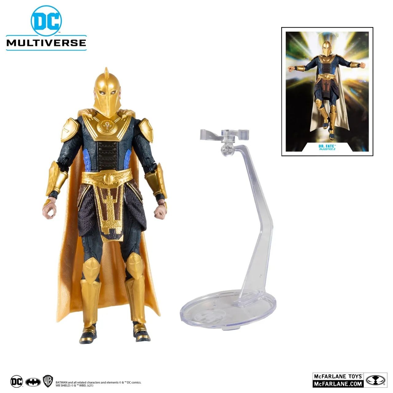Action Figure Dr. Fate DC Multiverse McFarlane Toys - Foto 4