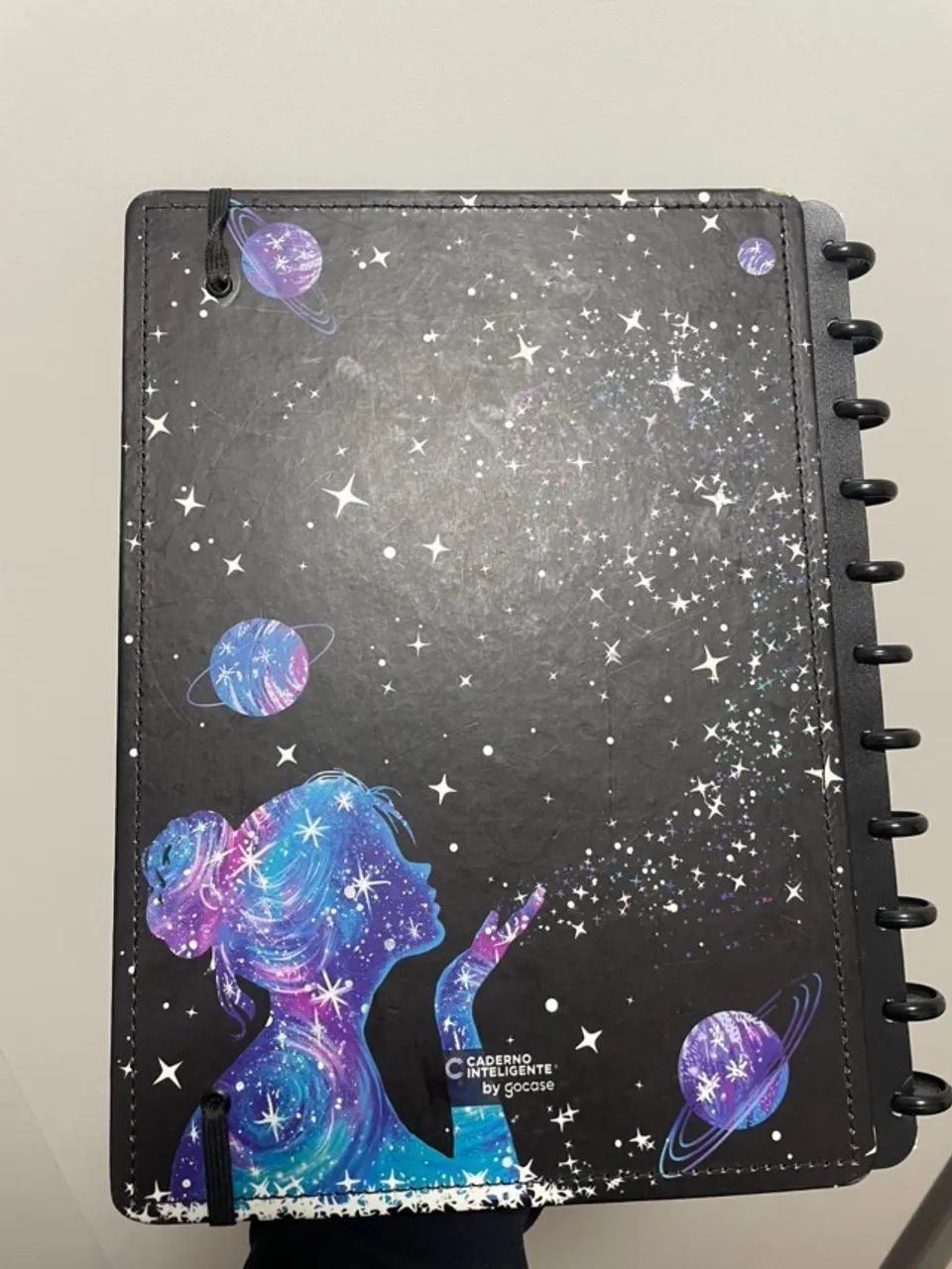 Caderno Inteligente Grande Poeira das Estrelas By Gocase - Foto 2