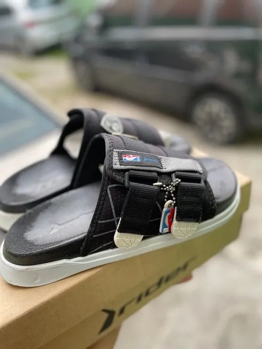 Chinelo Slide Rider NBA Brooklyn Nets R Next II  - Foto 3