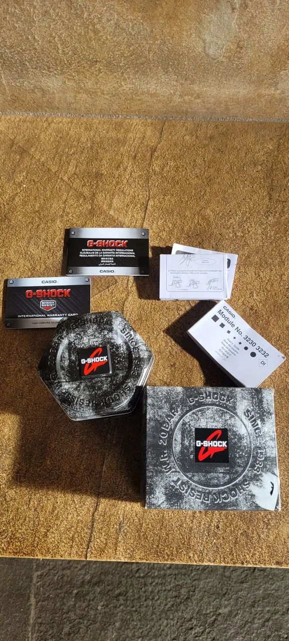 Embalagem G-Shock DW6900 Completa