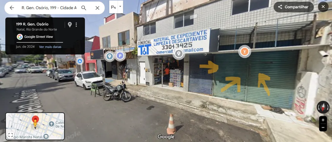 Loja/ponto comercial por trás da Caixa Econômica