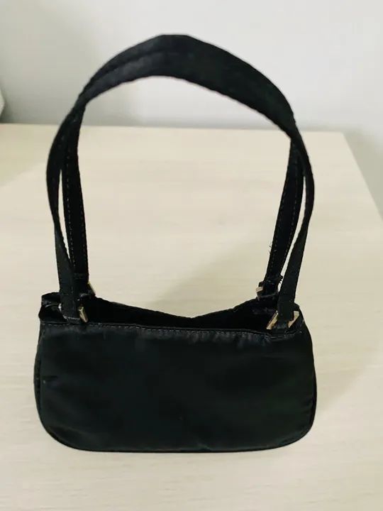 Bolsa de mão feminina preta - Foto 3