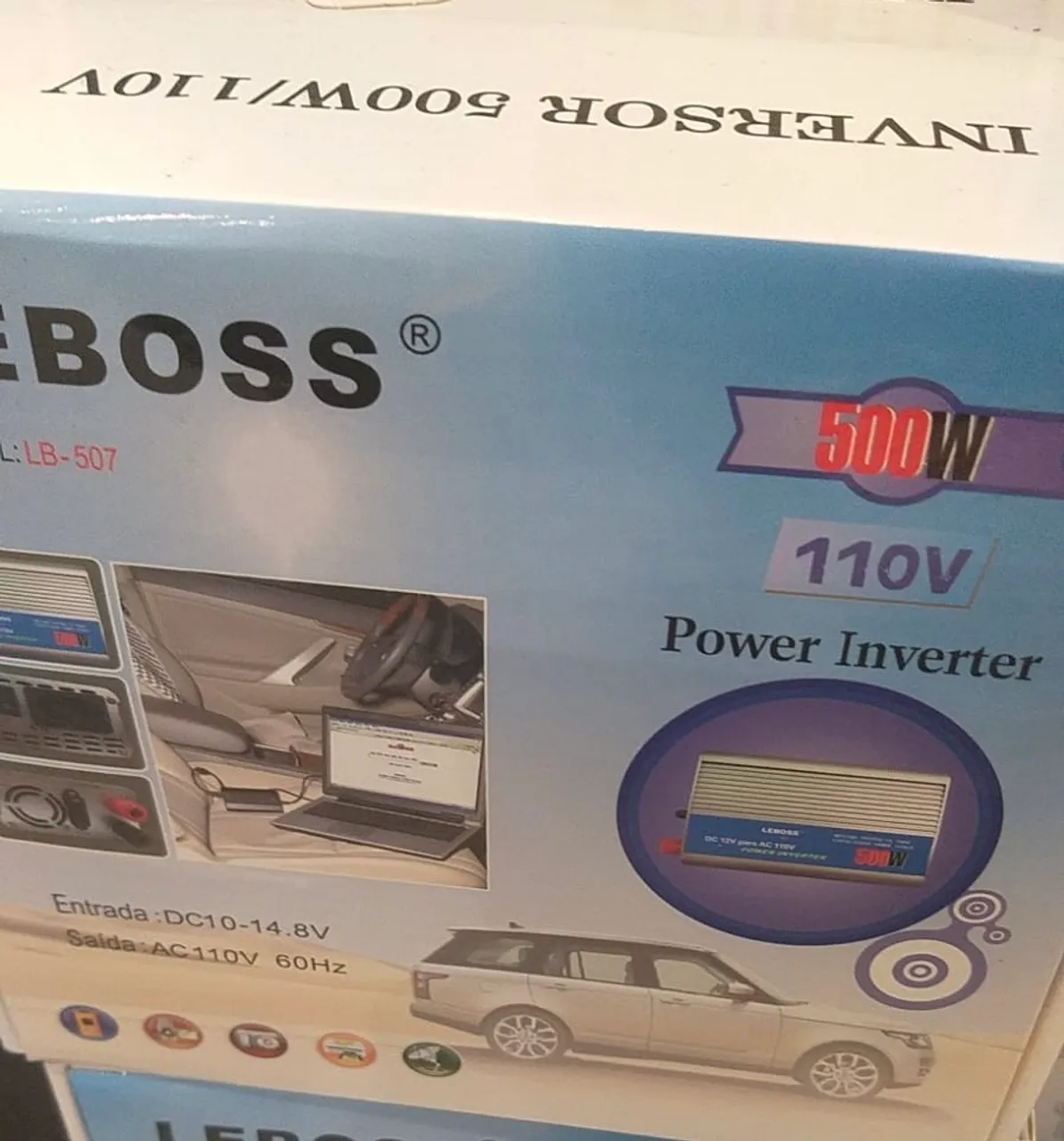 Inversor de Energia 500W 110V para Barcos