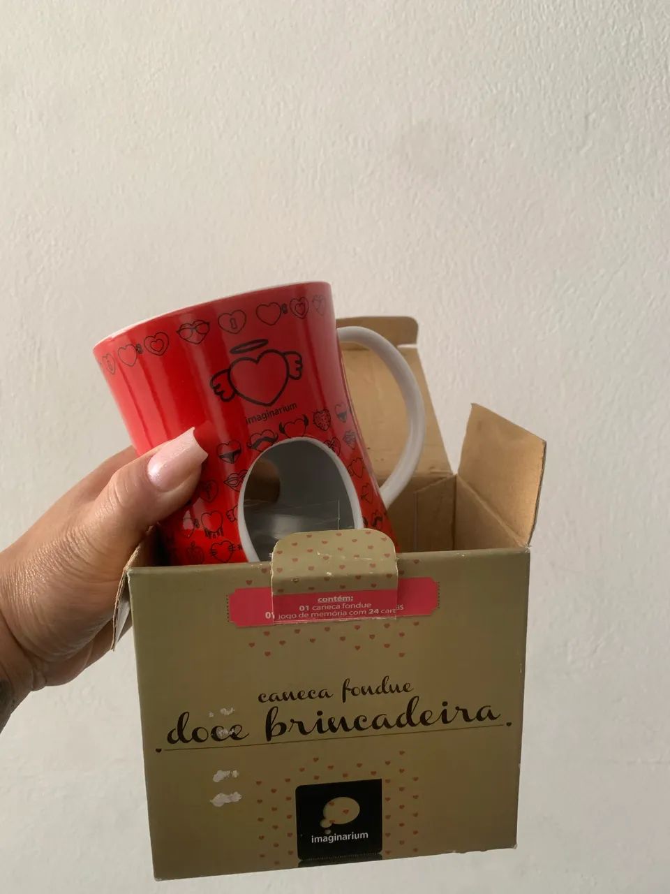 Lote de canecas cacau show e café do ponto 