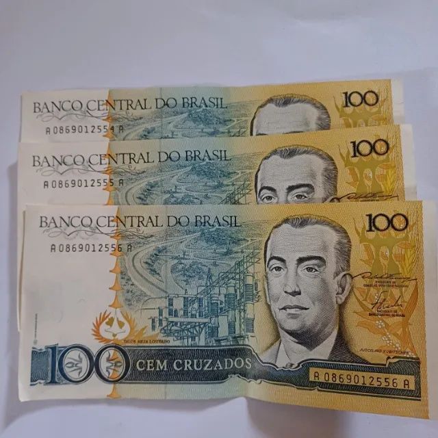 Nota Cem Cruzados Novo 