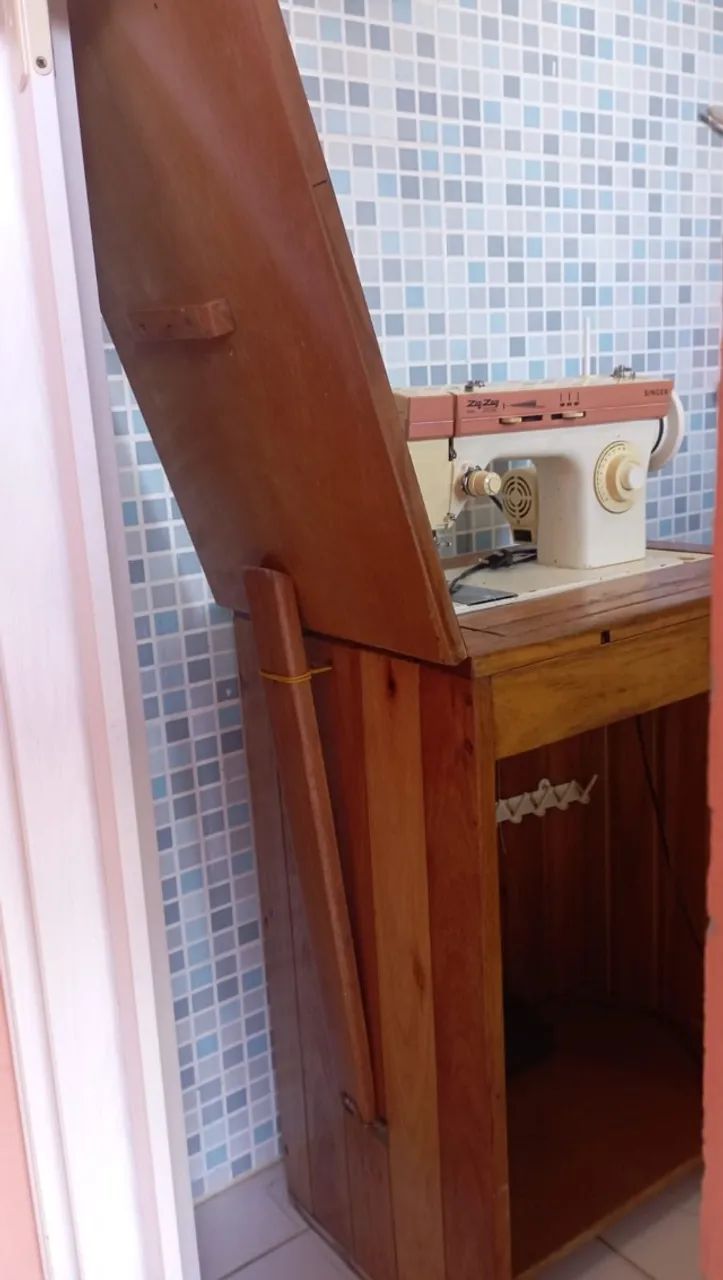 Máquina costura singer zig zag super luxo 1996 - Foto 6