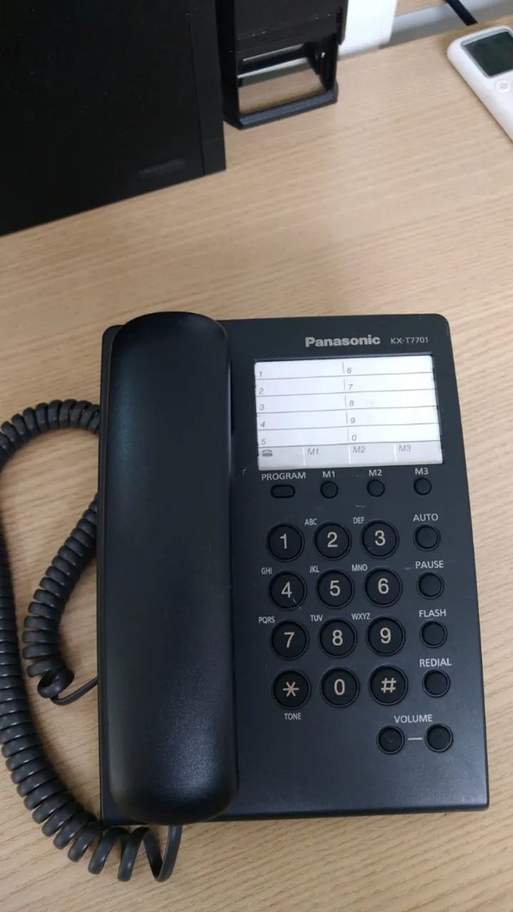 Aparelho Telefonico Panasonic Kx-t7701br