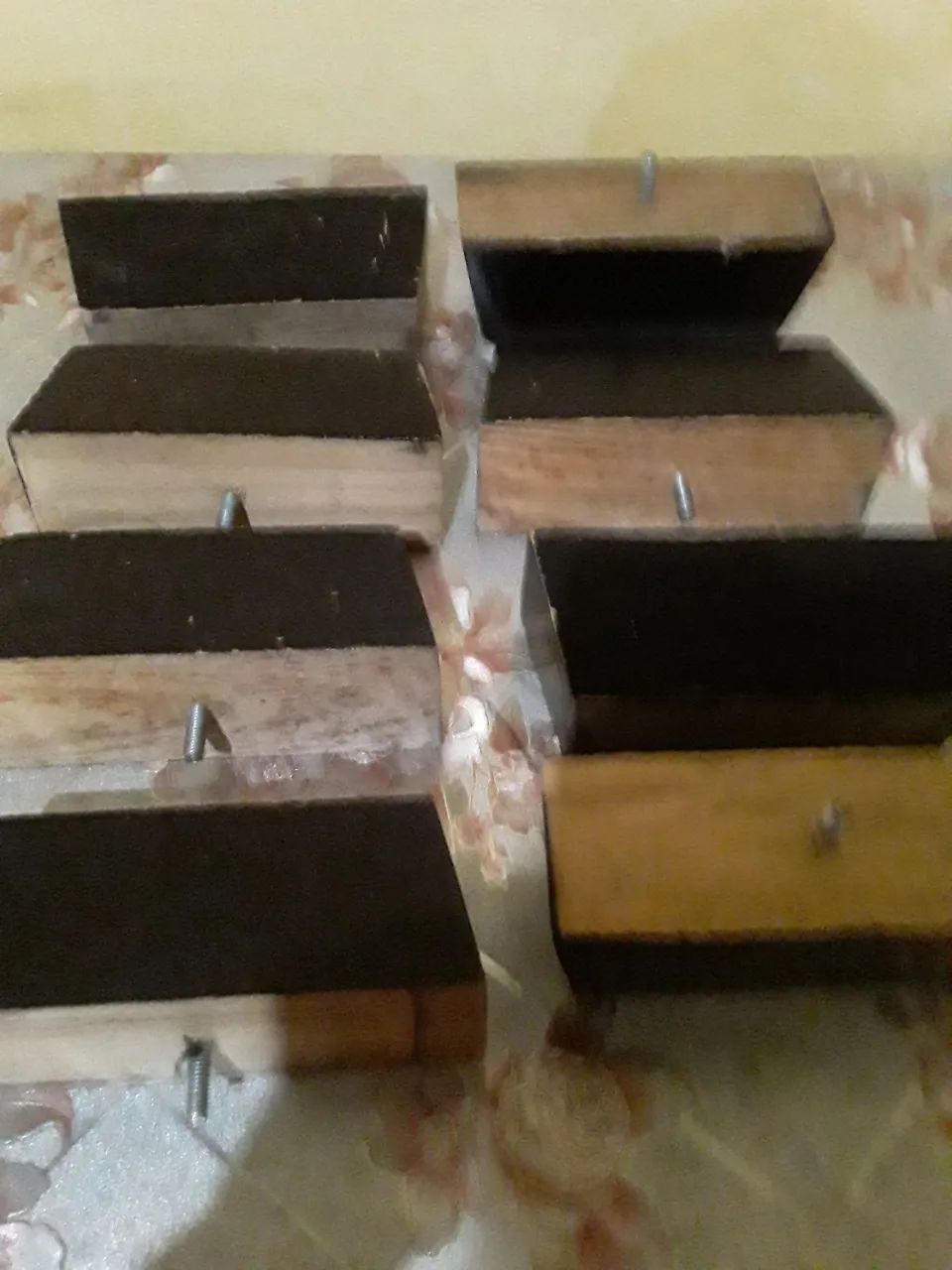 Caixas de madeira artesanais