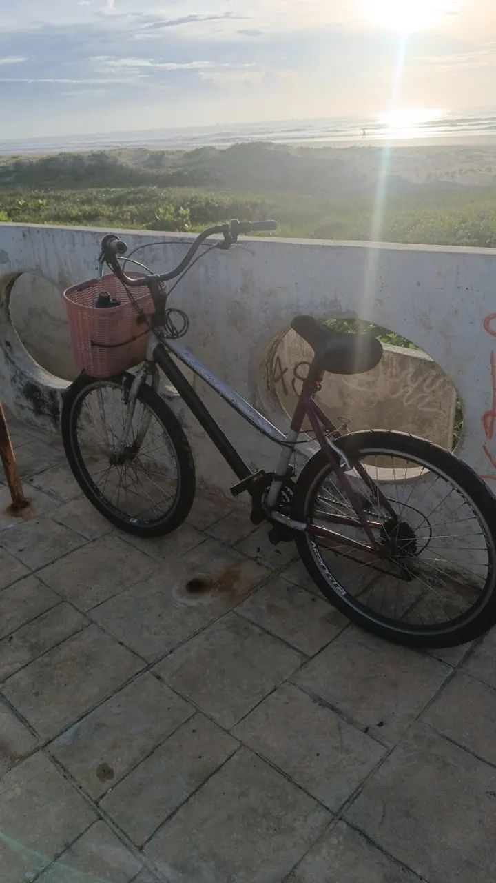 Bicicleta 26 aero com macha andando muito  - Foto 4