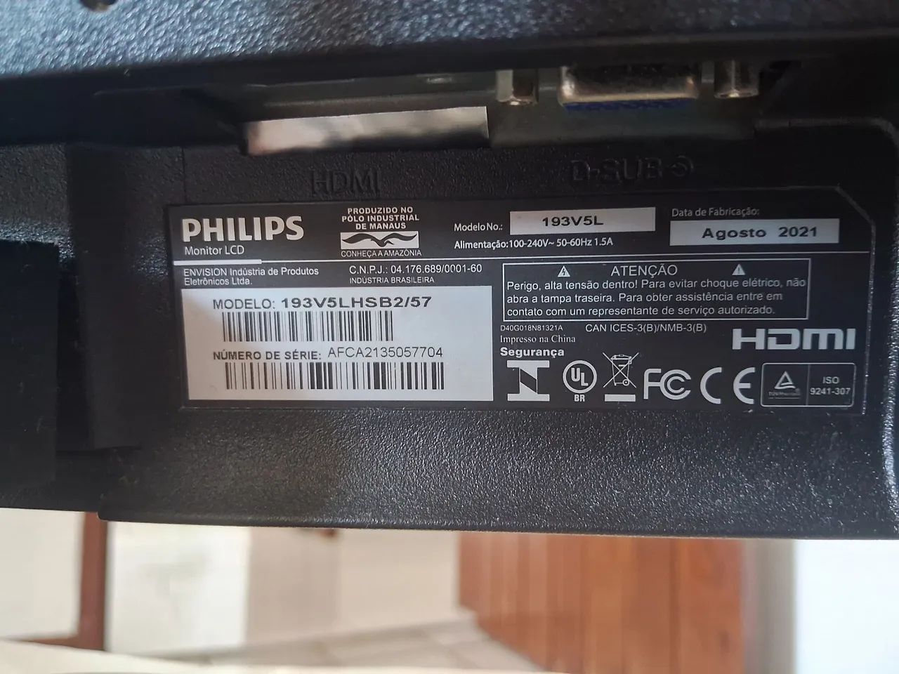 Monitor Philips para Computador 28,5 pol. - Foto 3