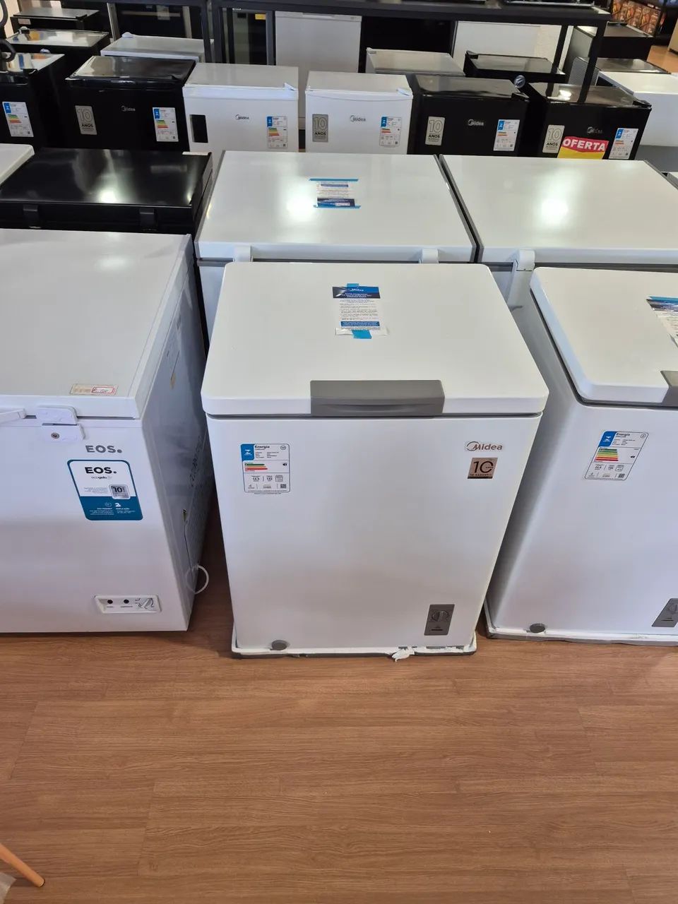 Freezer MIDEA horizontal 100 litros  - Foto 3