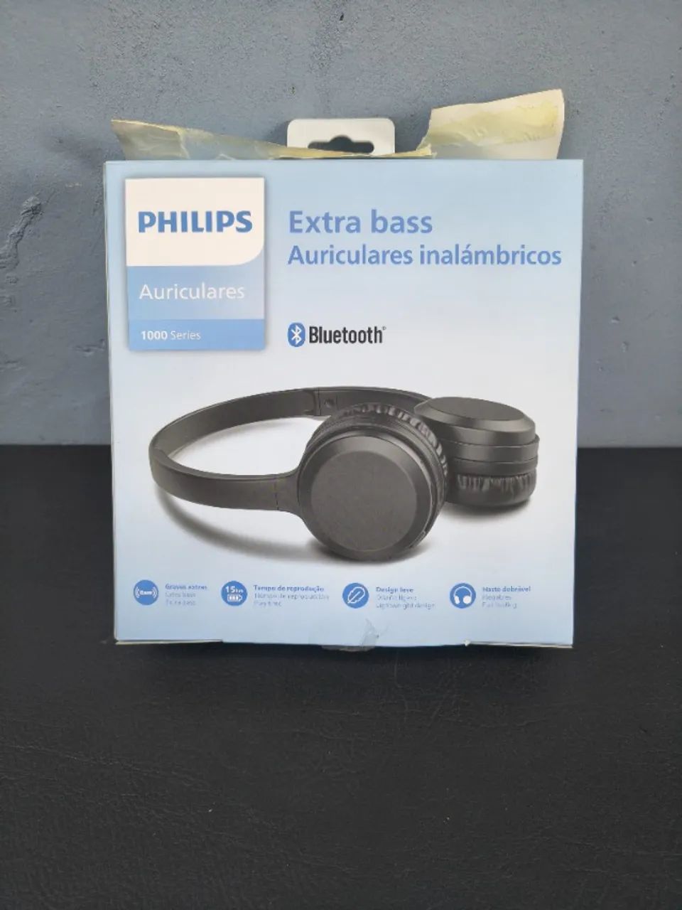 Fone Bluetooth Philips Extra Bass Original - Foto 2