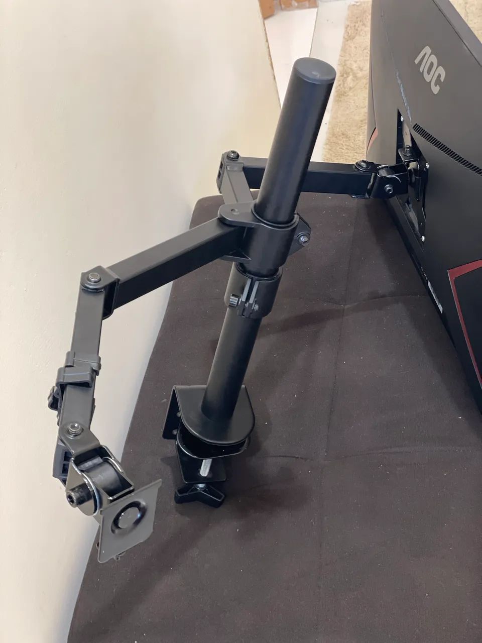 MONITOR GAMER 27 POLEGADAS 100Hz + BRAÇO ARTICULADO EM PERFEITO ESTADO - Foto 4