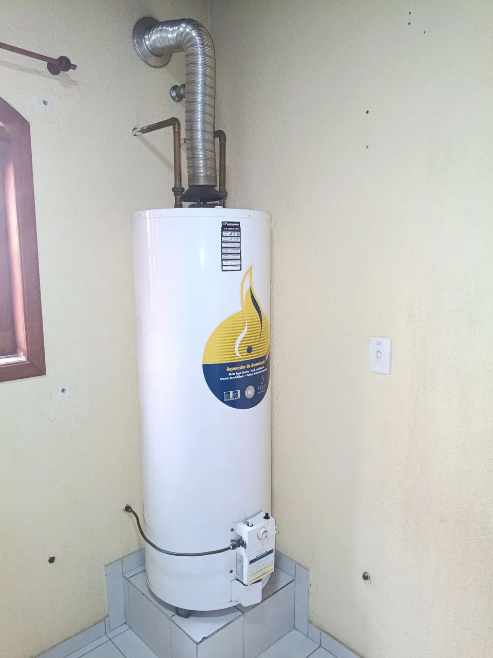 Aquecedor a gás Orbis de 190 litros