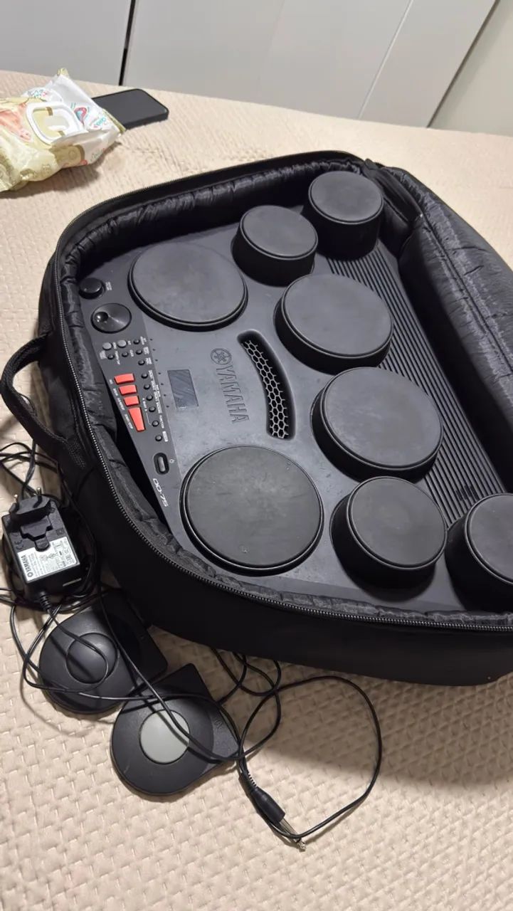 Bateria eletrônica yamaha dd75