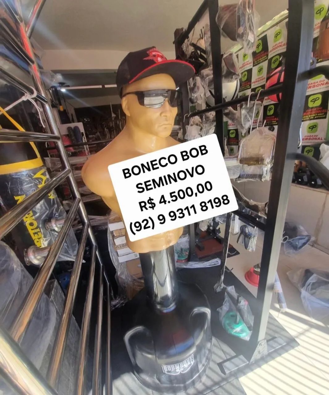 Bob - Boneco para treinos de lutas