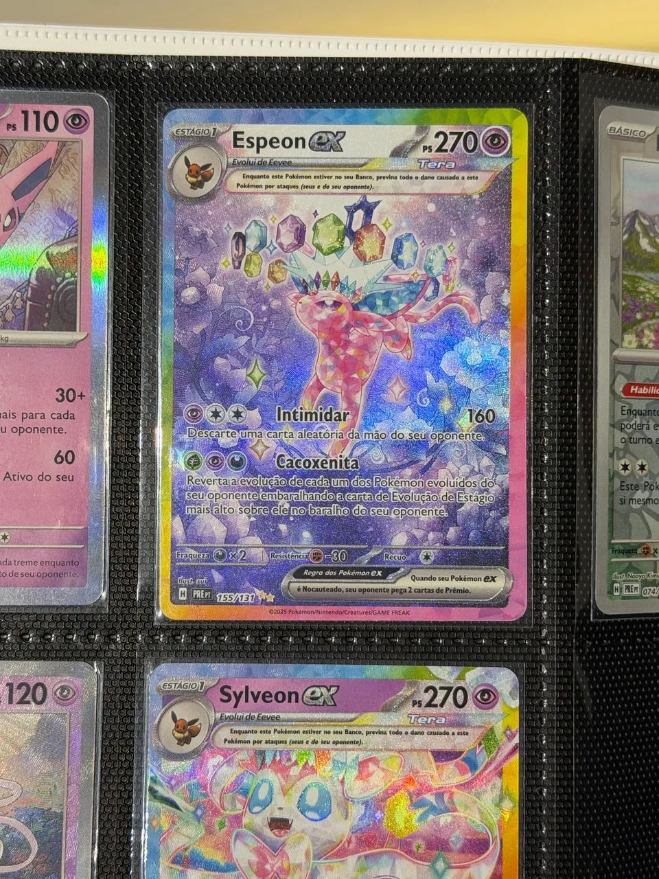 Espeon ex 155/131 - Evoluções Prismáticas | NM | Pack Fresh - Foto 3