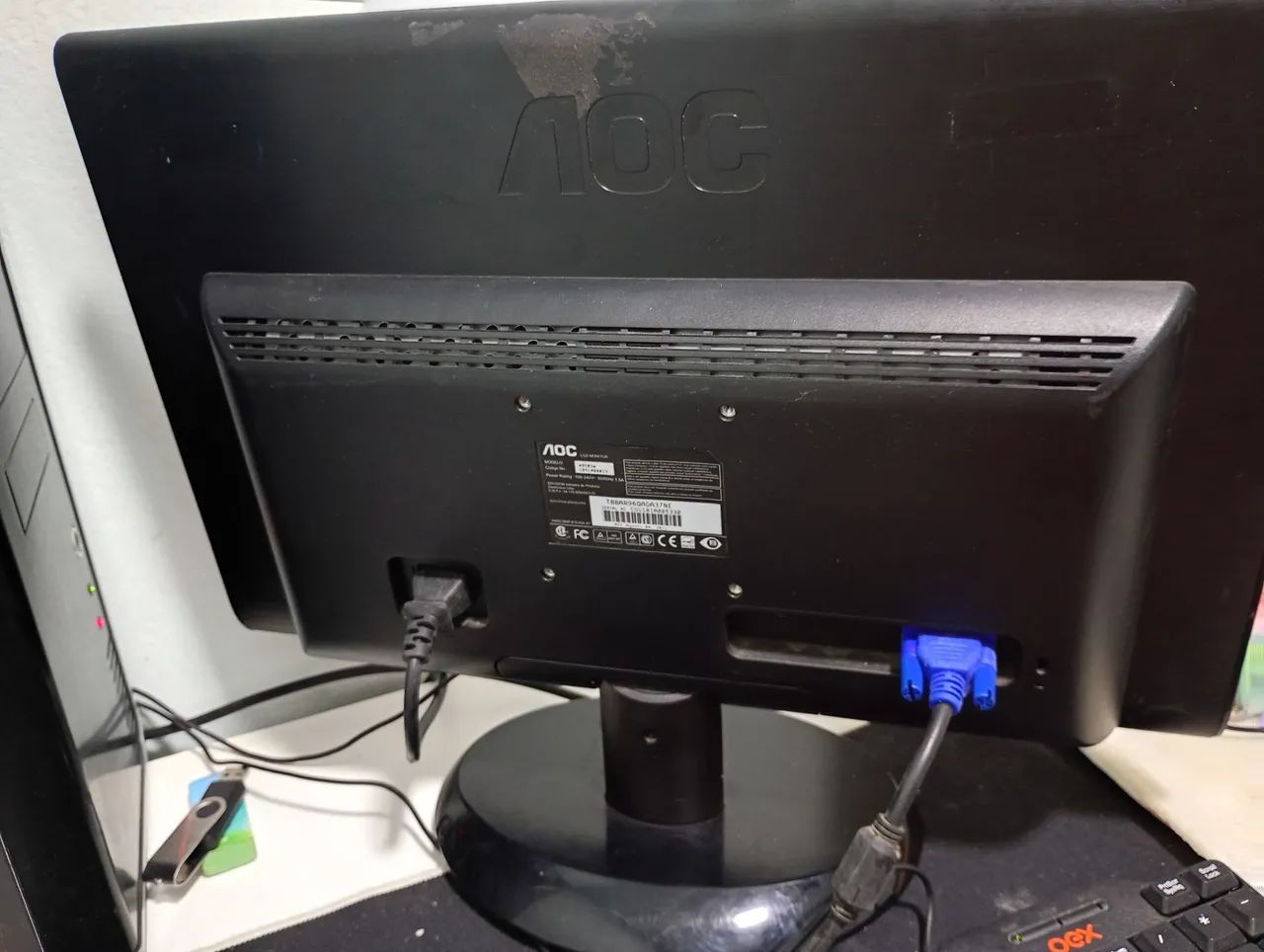 Monitor AOC 18.5 polegadas led - Foto 3