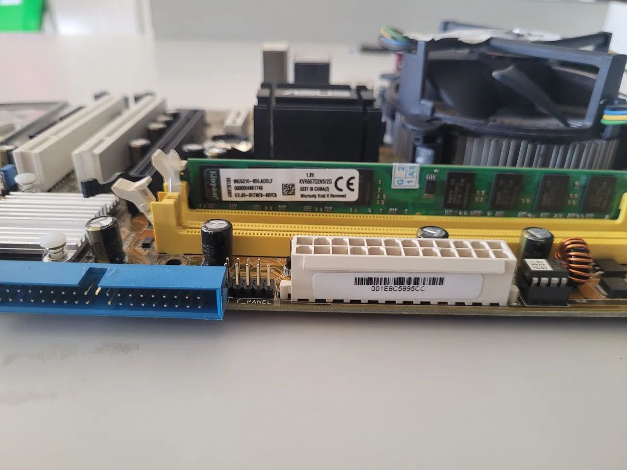 Placa Mâe Asus P5GC-MX Proc+ Memória - Foto 3