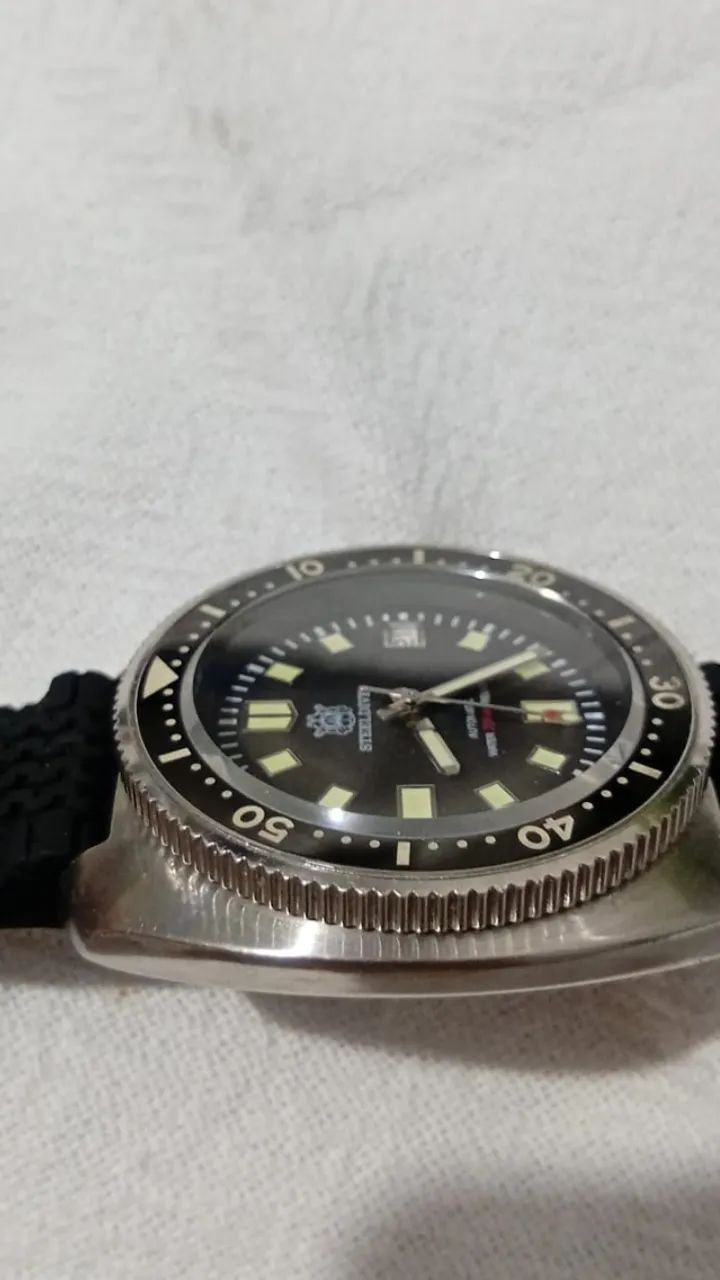 LÍNDO RELÓGIO STEELDIVE SD 1970 . !!! - Foto 3