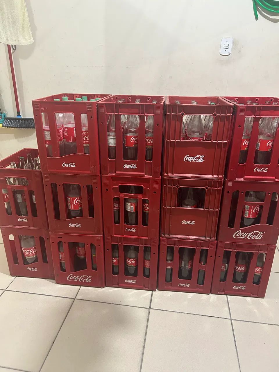 Caixa de coca cola