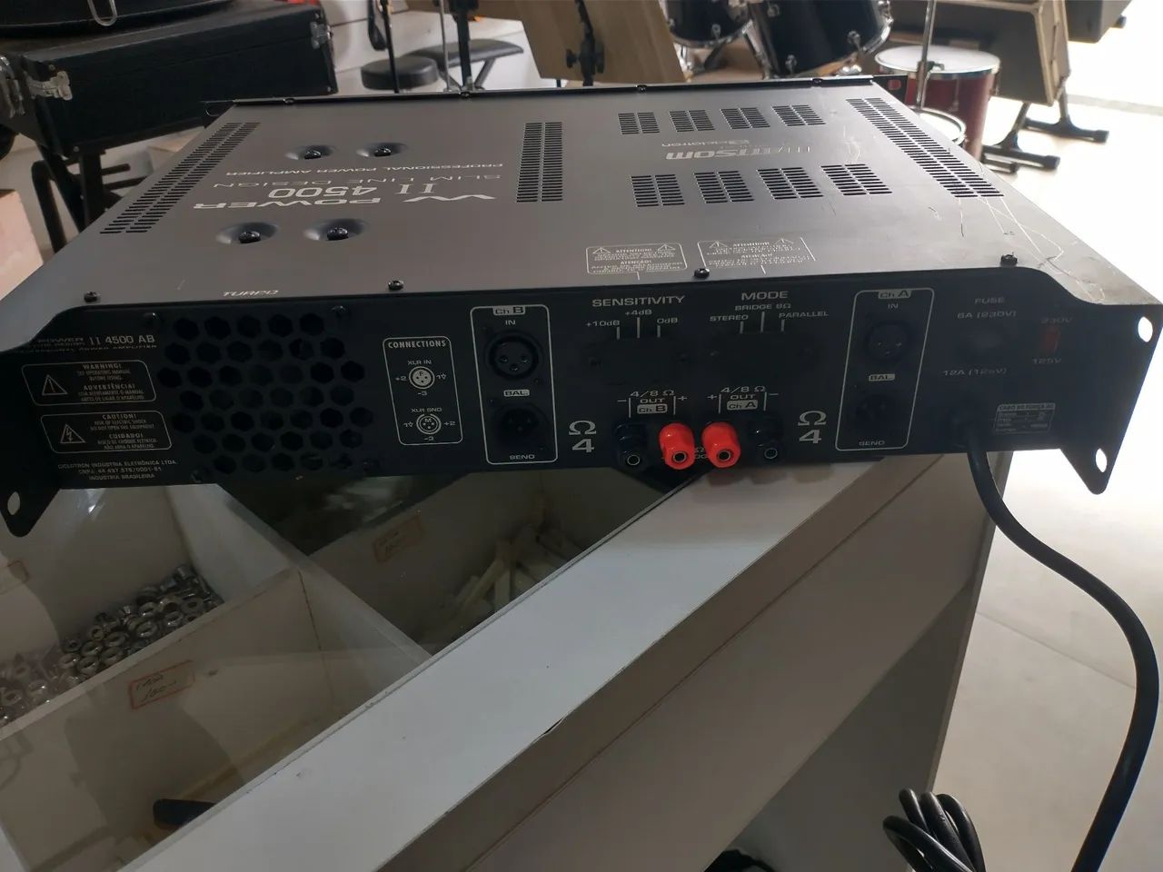 Amplificador e Power 4500 - Foto 2