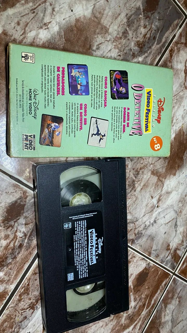 VHS - Detetive - Pateta - coleção Disney  - Foto 2