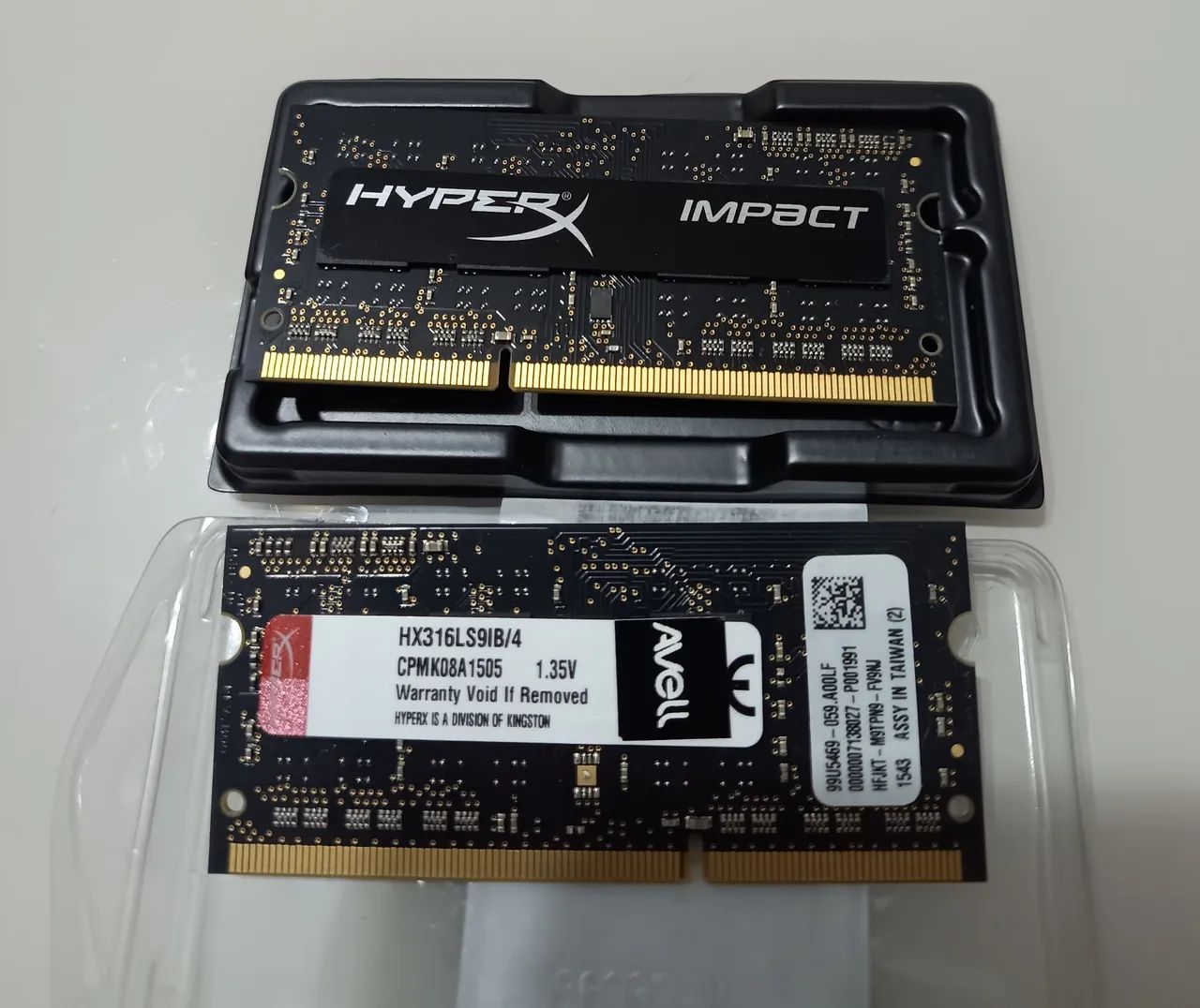2 Memória RAM Impact DDR3 preto 4GB HyperX - Foto 3
