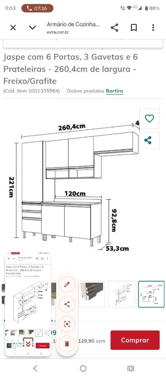 Armário de cozinha  - Foto 2