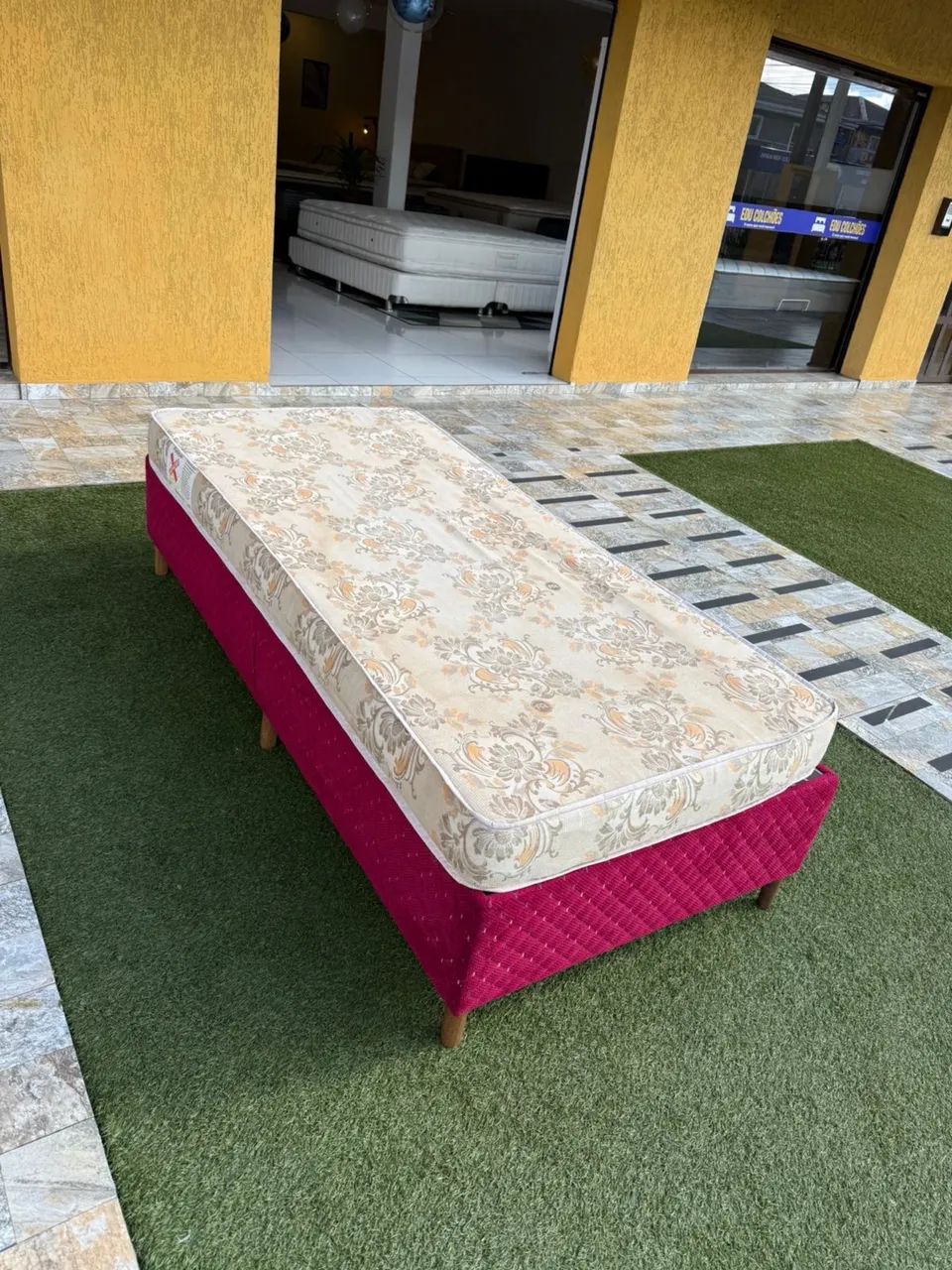 Cama Box Solteiro USADO - ENTREGAMOS  - Foto 2