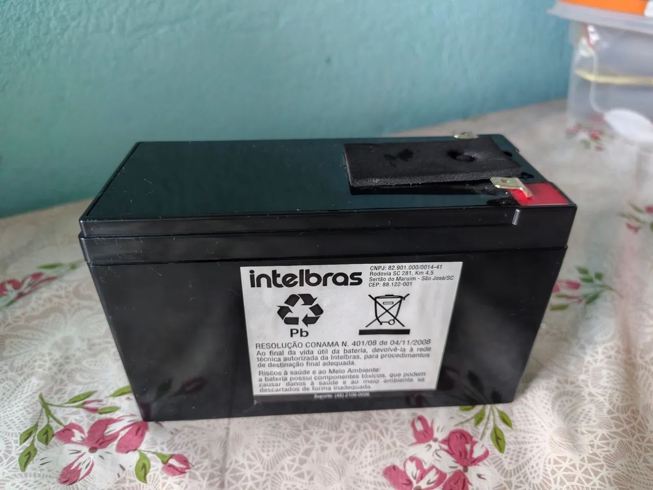 Bateria Selada Intelbras <br><br>Funcionando perfeitamente - Foto 2