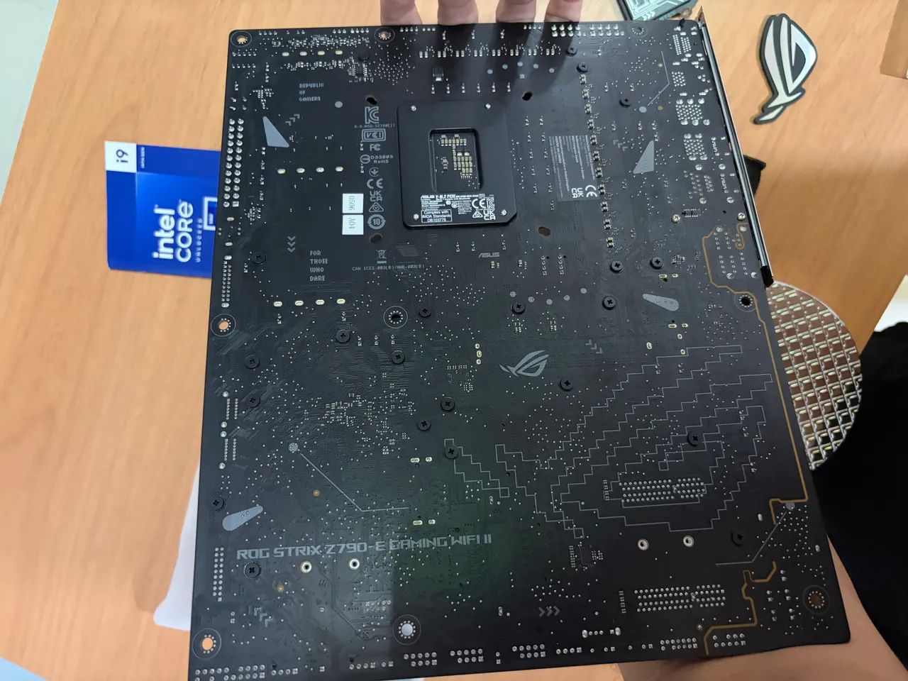 Kit upgrade DDR5 ASUS ROG Strix Z790E Gaming WiFi II + i9 14900k - novo - @gbstore071 - Foto 5