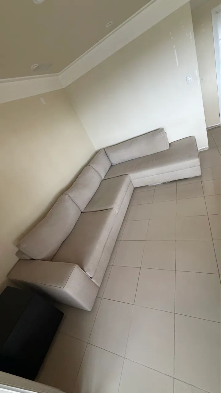 Sofá em L HOME DESING em linho - Foto 3